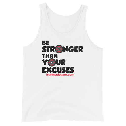 Picture of Stronger Than Excuses -  Tank Top (Black Print)